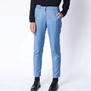 Wildfang - Empower Crop Straight Leg Pants - Slate Blue